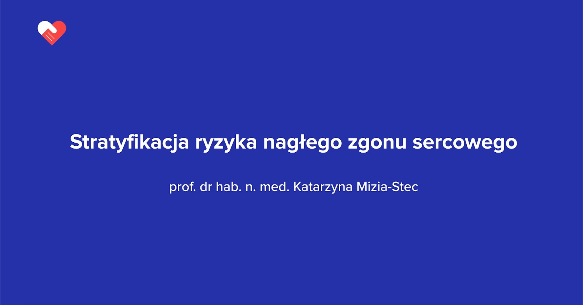 Stratyfikacja ryzyka nagłego zgonu sercowego