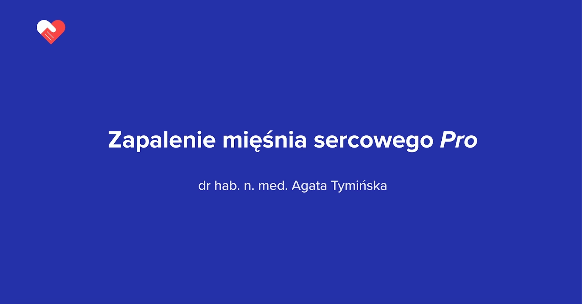 Zapalenie mięśnia sercowego Pro