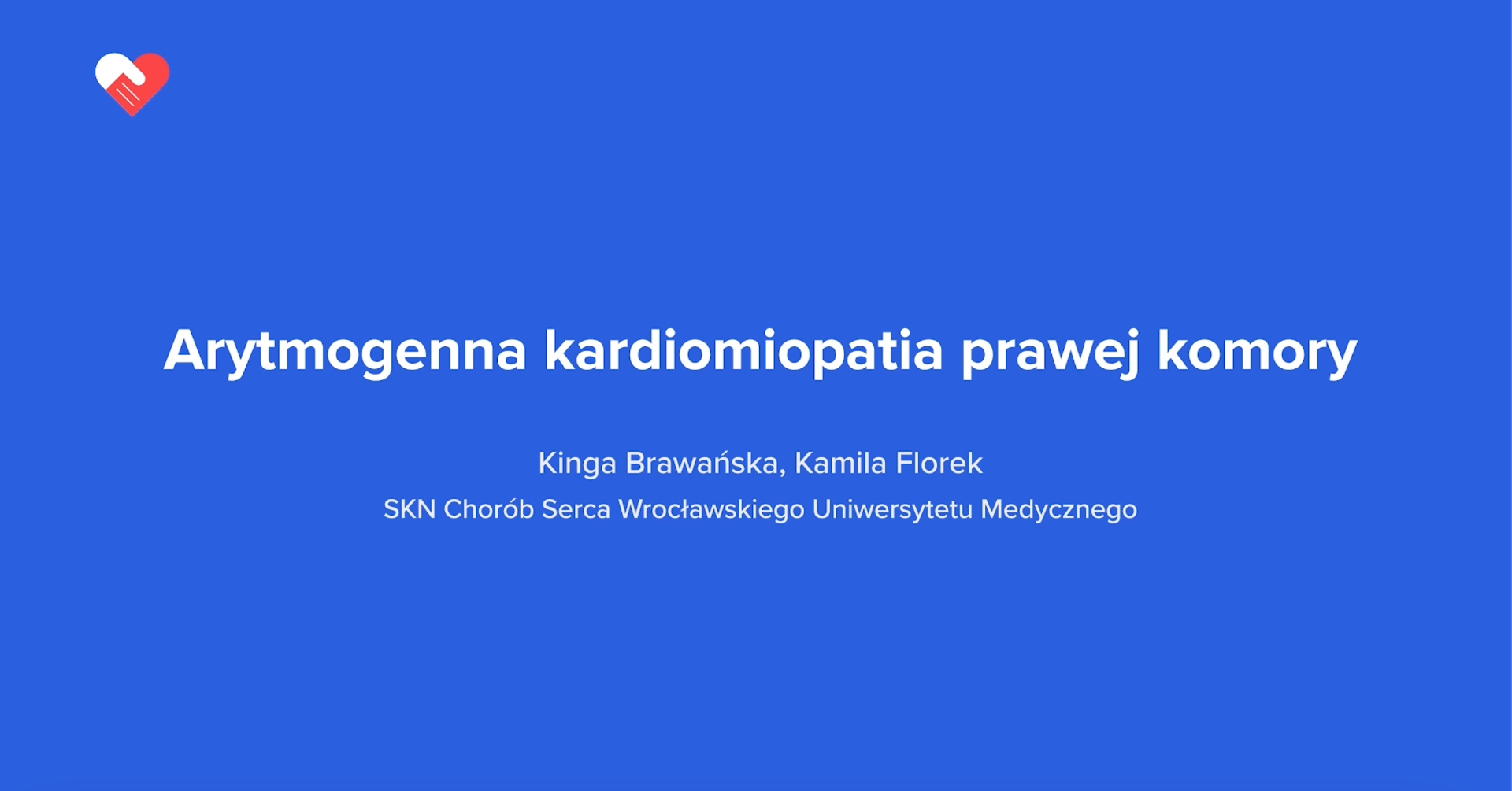 Arytmogenna kardiomiopatia prawej komory