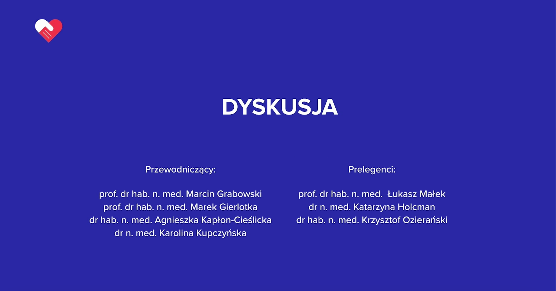 Nowoczesna diagnostyka kardiomiopatii w przypadkach klinicznych. Sesja “Klubu 30” PTK - Dyskusja