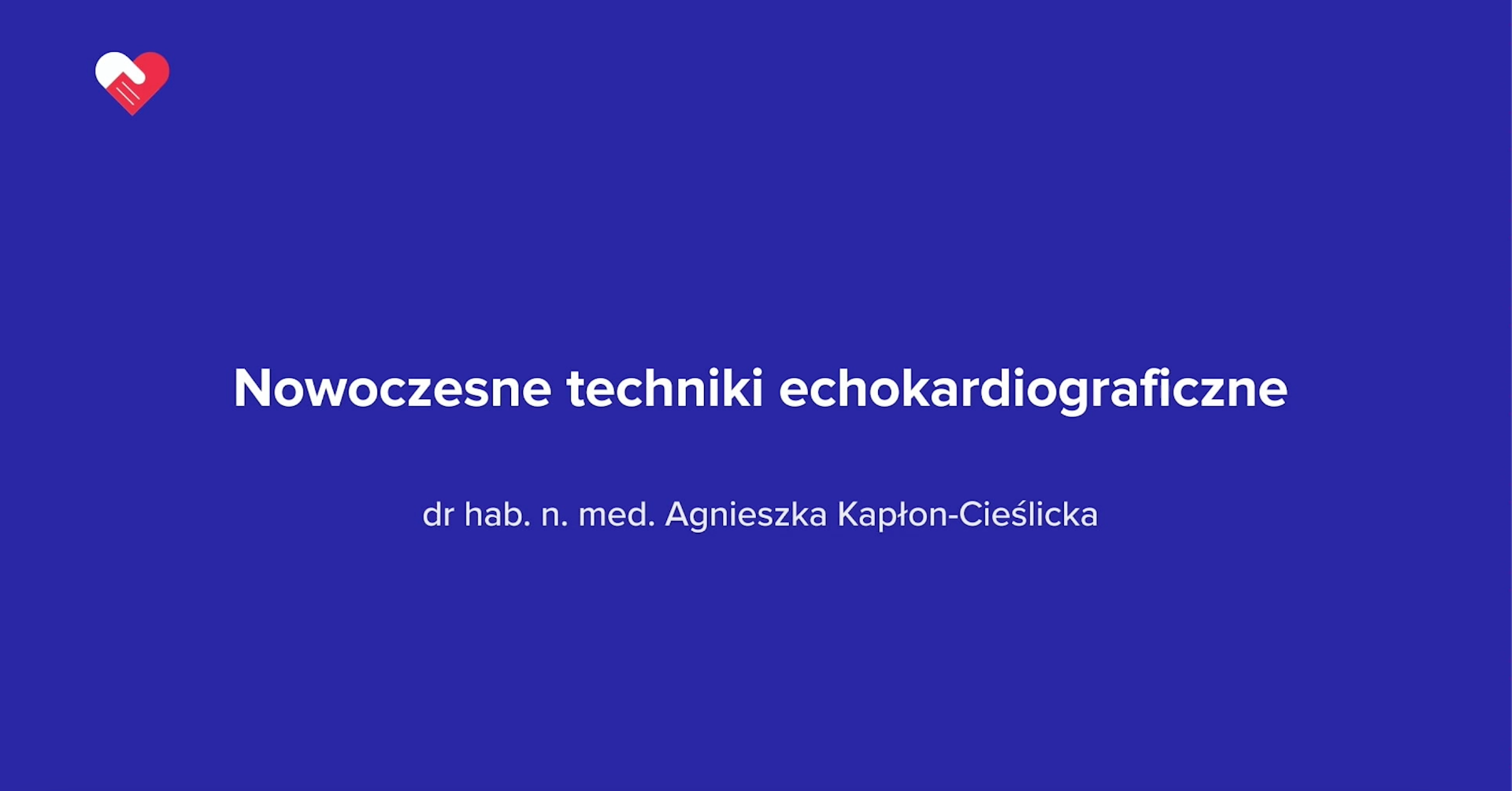 Nowoczesne techniki echokardiograficzne