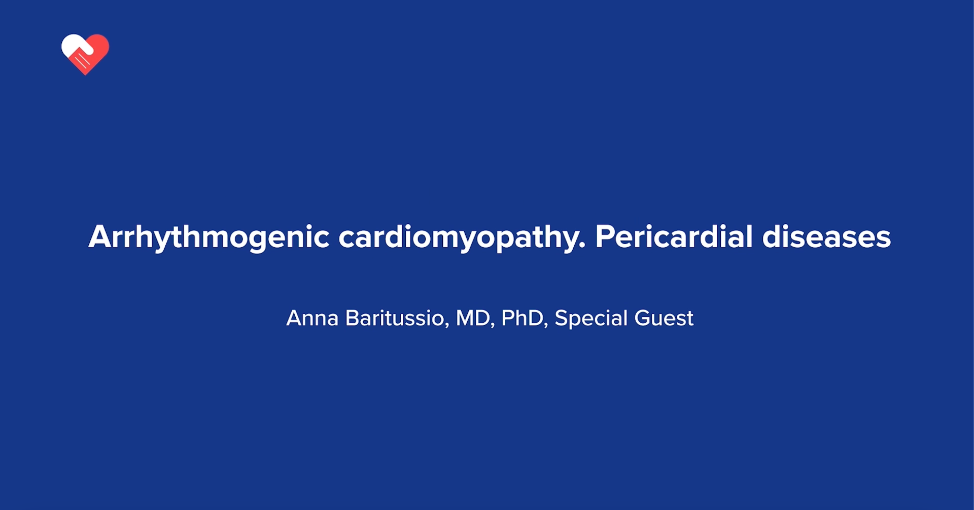 Arrhythmogenic cardiomyopathy. Pericardial diseases