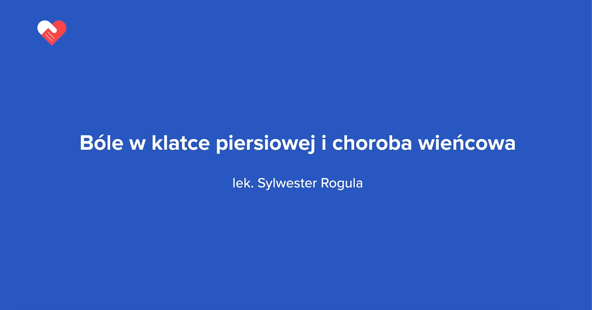 Bóle w klatce piersiowej i choroba wieńcowa