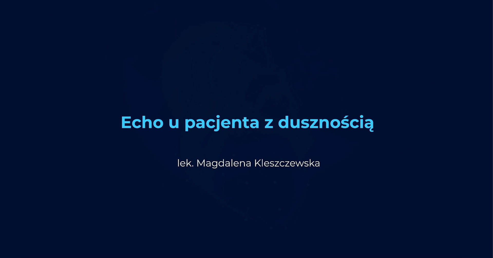 Echo u pacjenta z dusznością