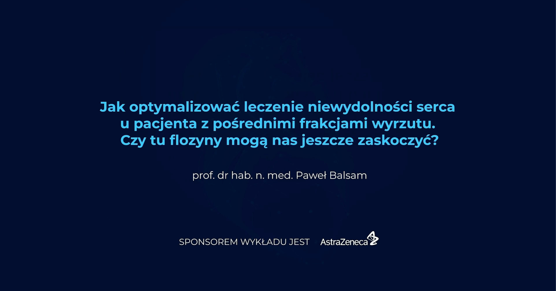 Jak optymalizować leczenie niewydolności serca u pacjenta z pośrednimi frakcjami wyrzutu. Czy tu flozyny mogą nas jeszcze zaskoczyć?