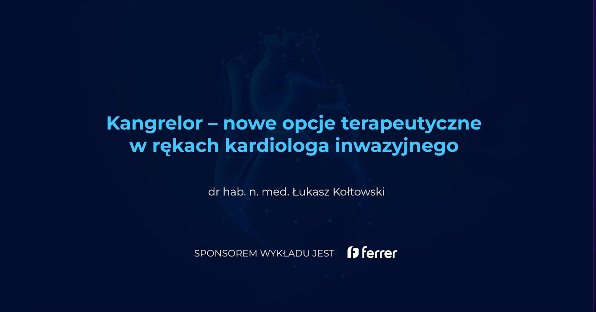 Kangrelor – nowe opcje terapeutyczne w rękach kardiologa inwazyjnego