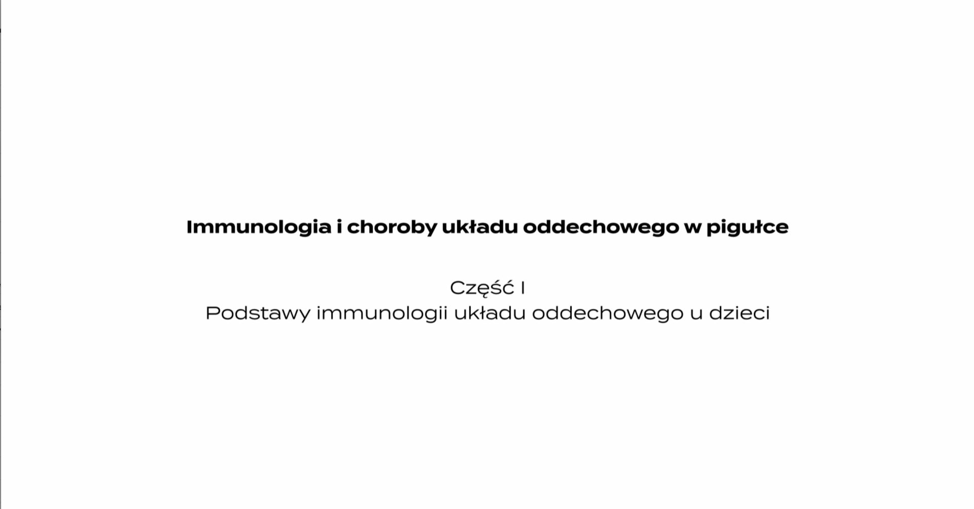 Kurs immunologia odc 1 - zwiastun