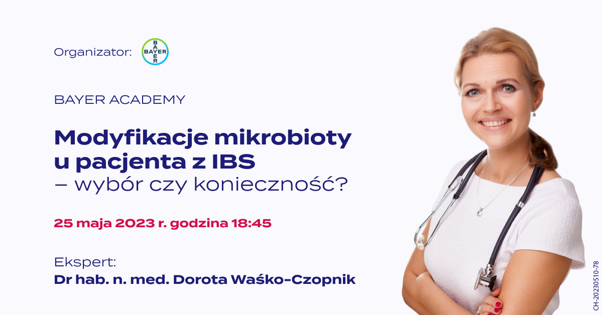 Modyfikacje mikrobioty u pacjenta z IBS – wybór czy konieczność?