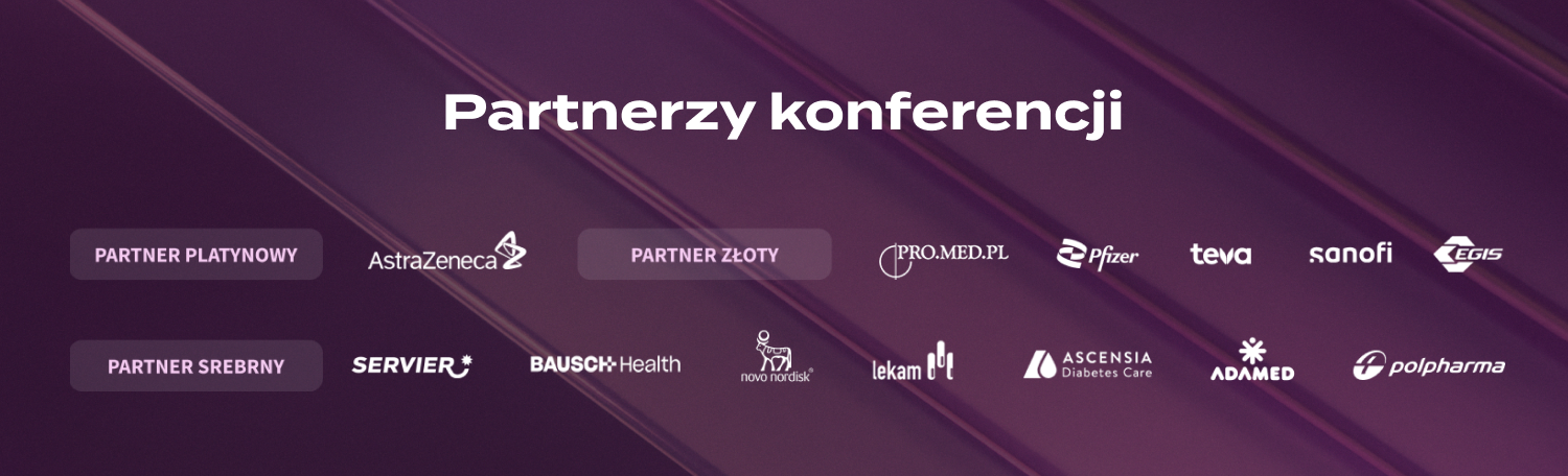 Partnerzy konferencji "Pierwsze kroki w POZ - kardiologia i diabetologia"